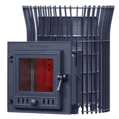 печь для бани gfs авангард 24мс тюльпан чугунная