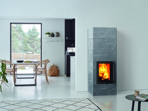 печь-камин tulikivi koli s grafia 1800 мм 