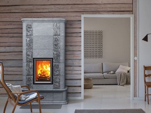 печь-камин tulikivi otra grafia 1635 мм 