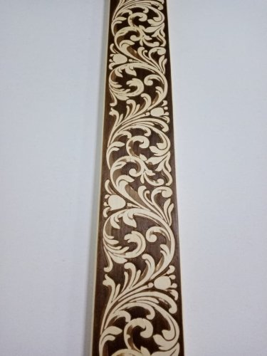 детальное фото полок доска липа 90х26ммх2,5м, горячего тиснения лепесток, пэм в интернет-магазине Дачный Эксперт