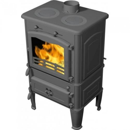 печь-камин dacha ii чугунная fireway с варочной поверхностью