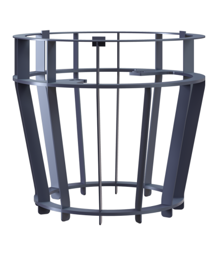 сетка на трубу gfs авангард 30 тюльпан 130 (320*280) под шибер