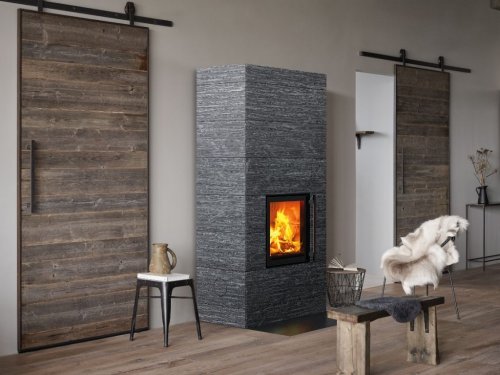 печь-камин tulikivi raita trio rigata 1800 мм 