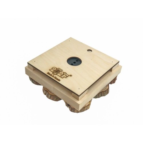 детальное фото термометр с гигрометром банная станция квадрат можжевел. (натур.форма) th-11jn, 212f, банный эксперт в интернет-магазине Дачный Эксперт