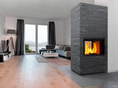 печь-камин tulikivi lamu grafia 1900 мм