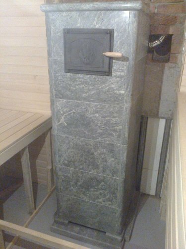 облицовка для банных печей parma win 30/gfs  русскийпар 1080/40 талькохлорит вход слева