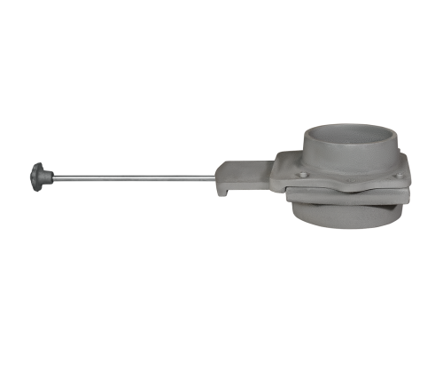 модуль шиберный gfs чугунный 130/500 стартовый (труба + шибер мп)