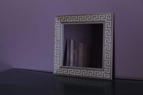 детальное фото зеркало 30*40, горячего тиснения версаче, пэм в интернет-магазине Дачный Эксперт