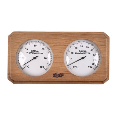 детальное фото термометр с гигрометром банная станция очки восьмиугольник, канад.кедр, th-22-r, 212f банный эксперт в интернет-магазине Дачный Эксперт