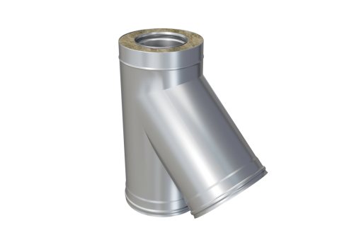 Тройник Феррум утепленный угол 135° нержавеющий (430/0,8мм)/оцинкованный, ф180/280, по воде