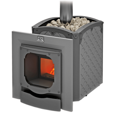 печь для бани теплодар былина-18 ч панорама (1.2)