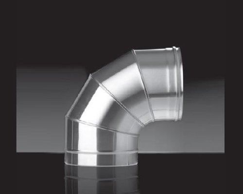 Колено Craft угол 90° нержавеющее (304/0,8мм) ф200