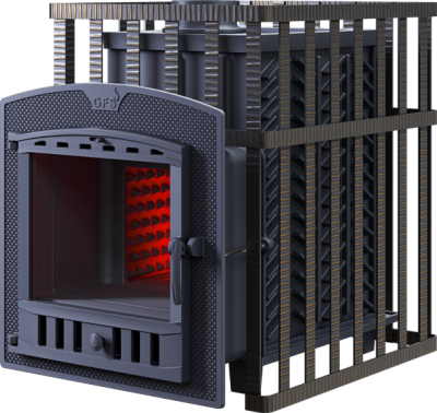 печь для бани gfs 25с п2 зк чугунная