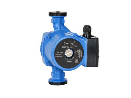 детальное фото насос циркуляционный zota ring 25/40 s 180 c гайками в интернет-магазине Дачный Эксперт