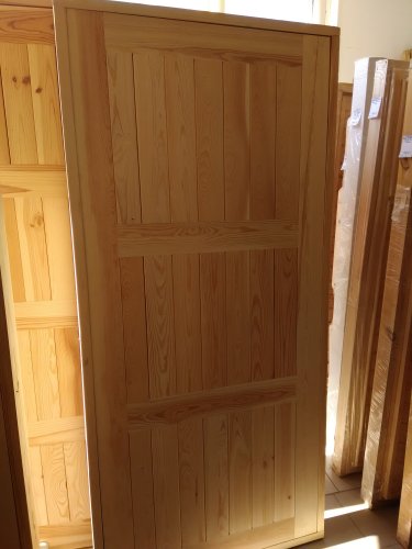 детальное фото дверь деревянная, глухая, 200*70 см, большаков в интернет-магазине Дачный Эксперт