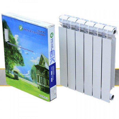 детальное фото радиатор bimetall "белые колодези" 500/80 6 секций в интернет-магазине Дачный Эксперт