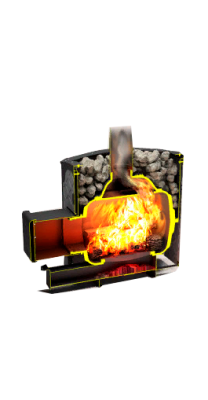 печь для бани теплодар былина-18 ч панорама (1.2)