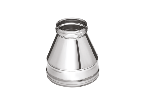 Конус Феррум нержавеющий (430/0,5 мм), ф120/200, по воде