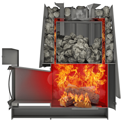 печь для бани grill'd cometa 350 window black