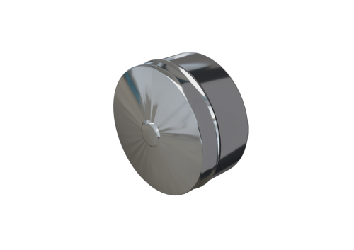 Заглушка Феррум П внутренняя нержавеющая (430/0,5 мм) ф280