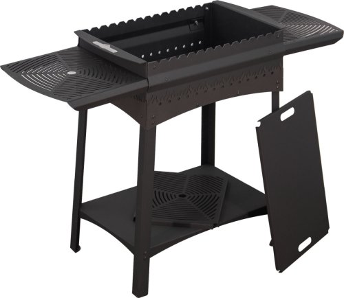 детальное фото мангал сталь-мастер m разборный в коробке в интернет-магазине Дачный Эксперт