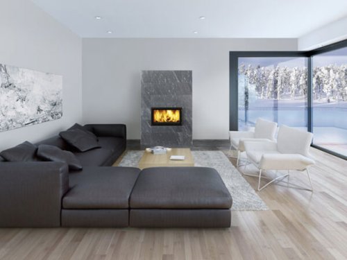 печь-камин tulikivi saramo trio grafia 1500 мм 