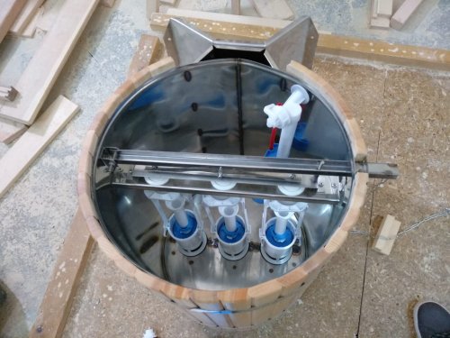 детальное фото обливное устройство водопад 50 л в интернет-магазине Дачный Эксперт